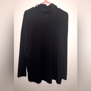 Torrid size 2 Black Turtleneck Soft shirt